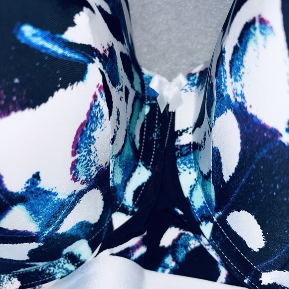 Torrid Curve Lightly Lined Tshirt Push Up Bra 42DDD Underwire Bold Print Stretch - Picture 5 of 10